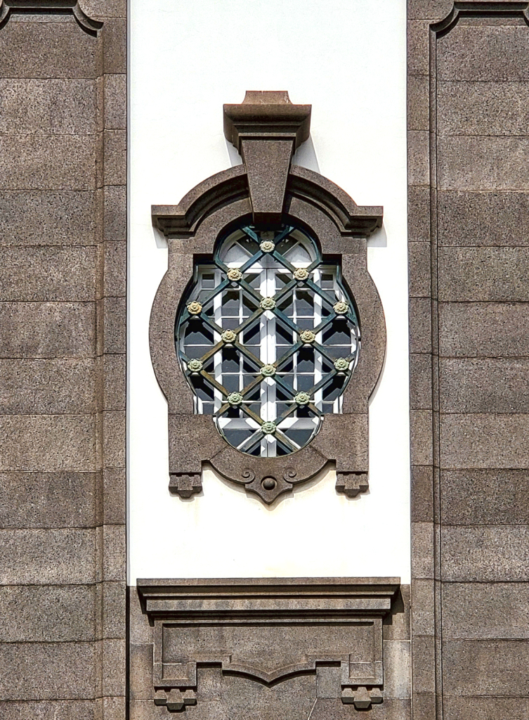 Window with Ornamental Grate
