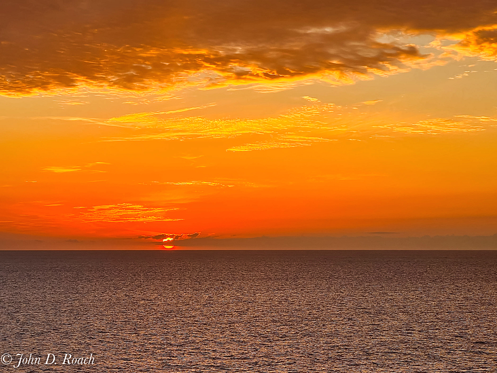 Sunset in the Caribbean #1