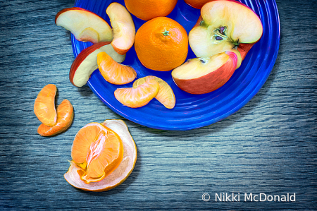 Mandarins and Fujis - Oranges and Apples on B