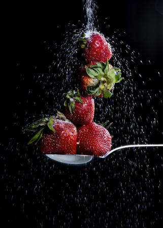 Strawberries with Sugar