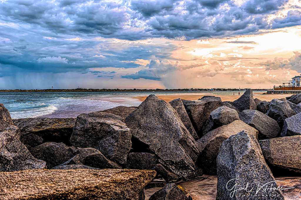 Vilano Beach before the storm