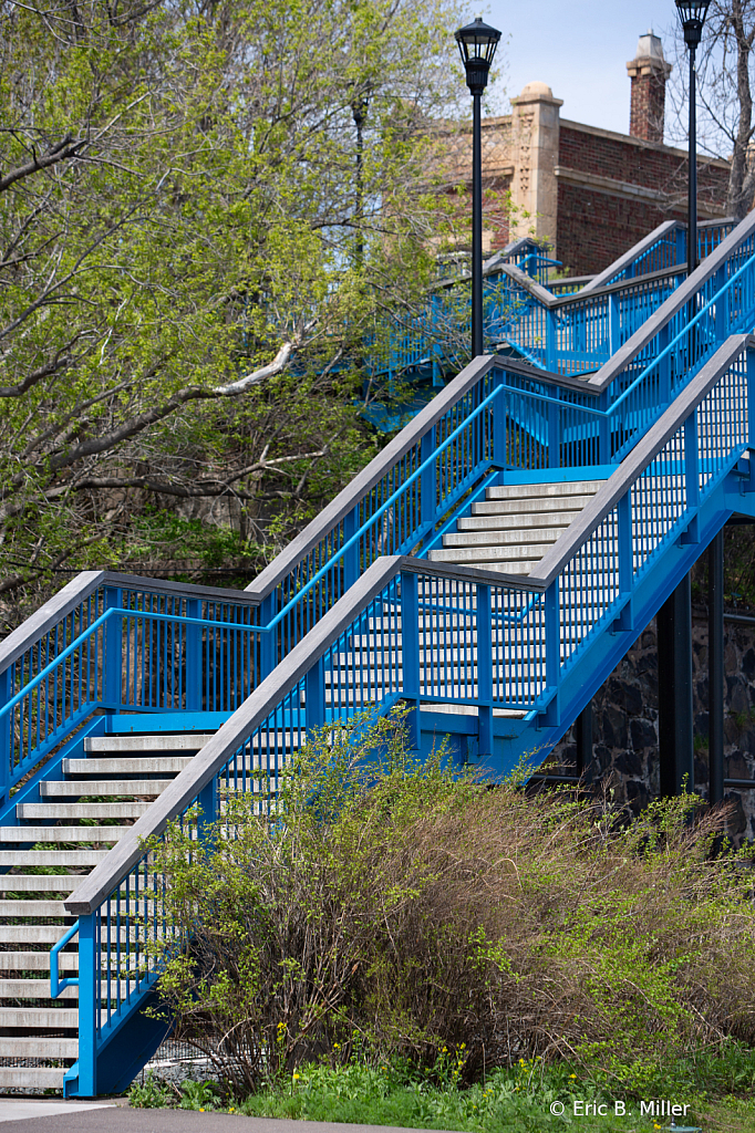 My blue stairway to heaven - ID: 16005370 © Eric B. Miller