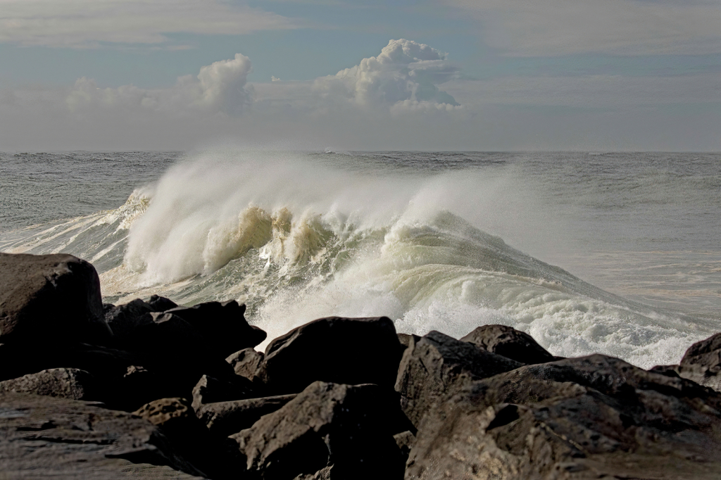 North Jetty at  Ocean Shores WA