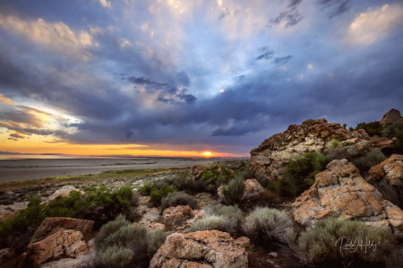 Antelope Island Sunset