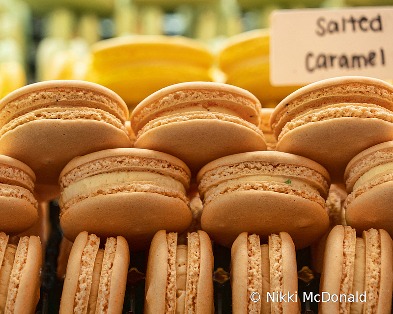 Salted Caramel Macarons