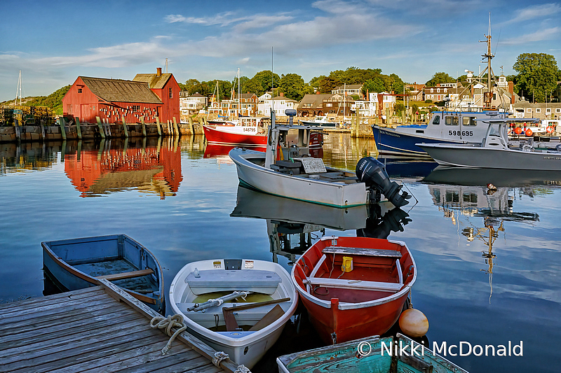 End of Day at Rockport MA