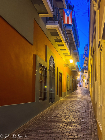 An Evening in Old San Juan, PR