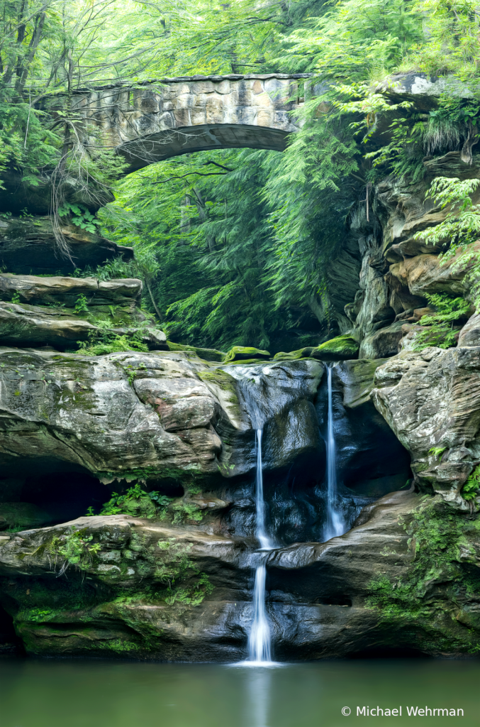 Peacefull Waterfalls - ID: 16007449 © Michael Wehrman