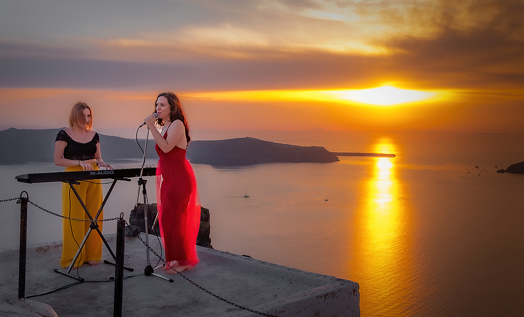 Sirens of Santorini, Greece - ID: 16007657 © Martin L. Heavner