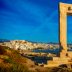 © Martin L. Heavner PhotoID# 16008659: Portara and Naxos Town, Greece