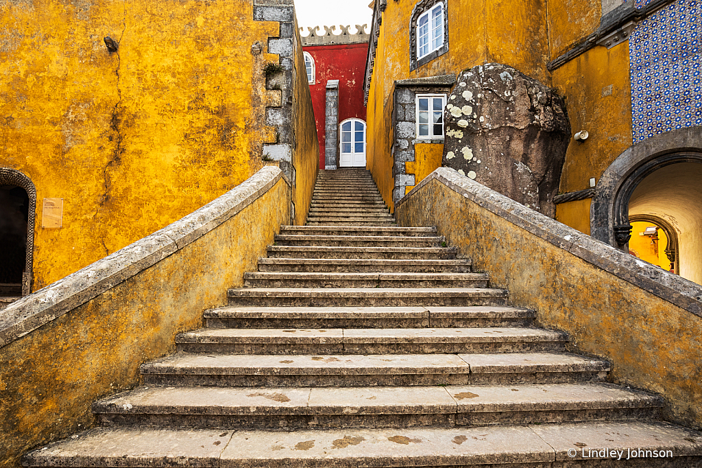 Stairs at the Pena Palace