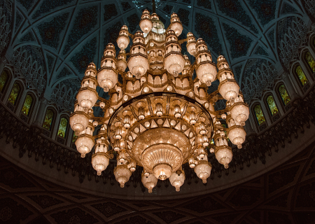 Chandelier in the Cathedral