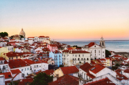 Sunset in Lisbon