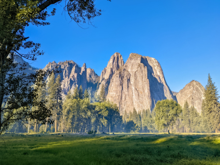 Cathedral Rocks - Yosemite Valley