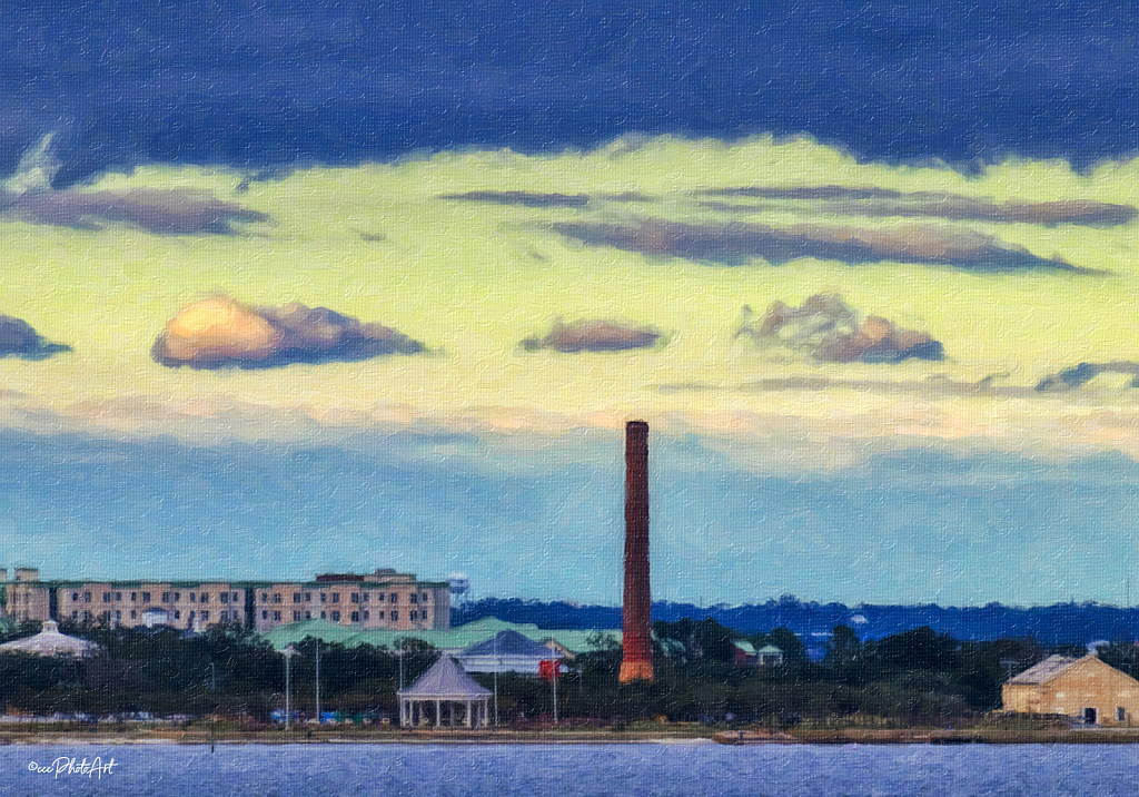 Golden Hour Smokestack