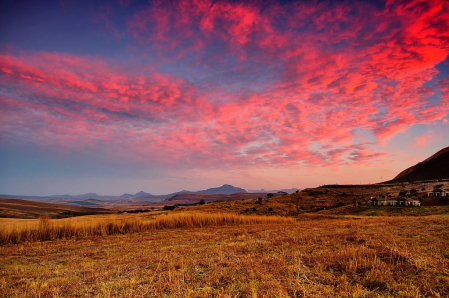 Drakensberg Sunset