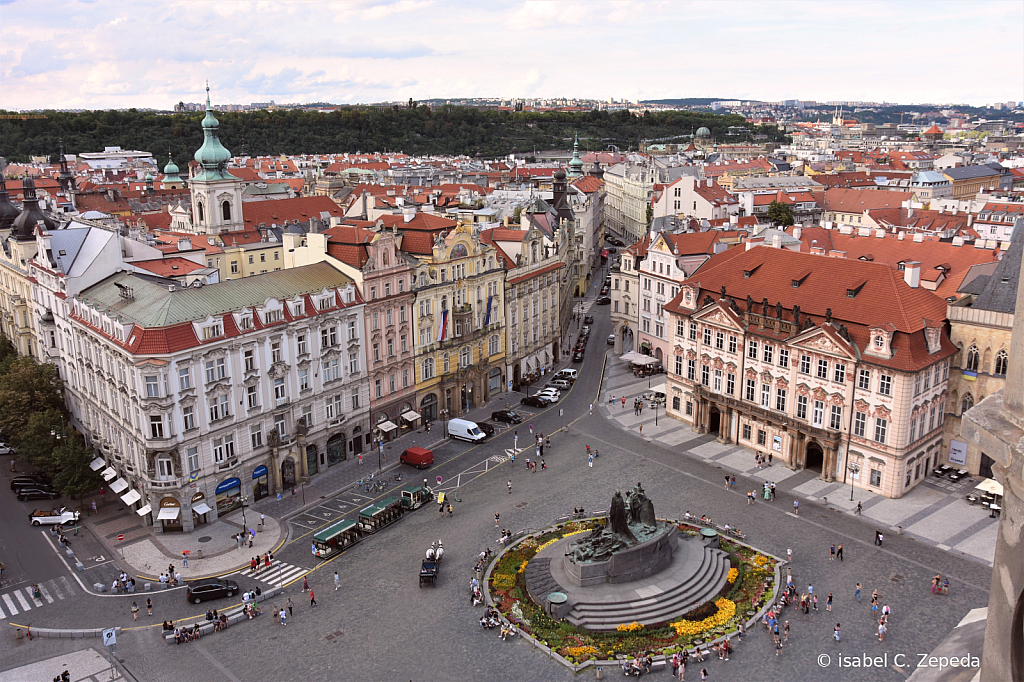 Red Roof of Prague 