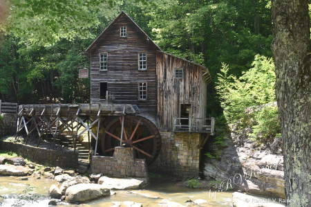 Glades Creek Grist Mill side view