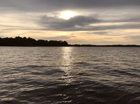 Lake Martin peaceful evening 