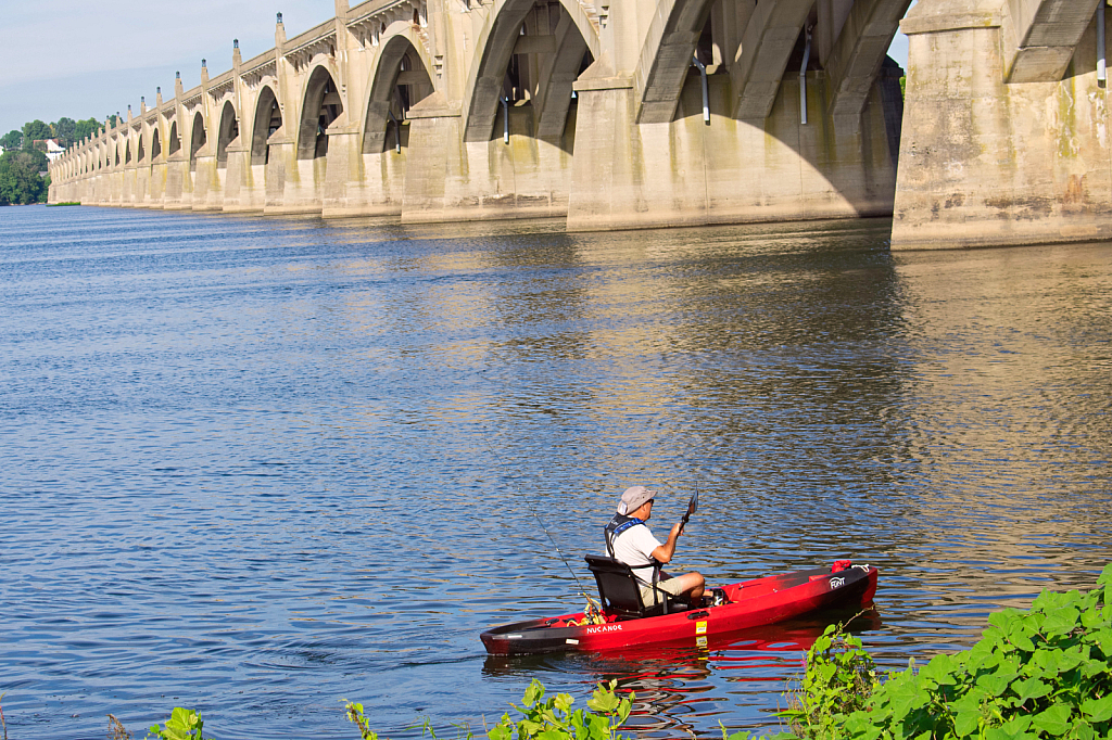 Kayaking on the Susquehanna River