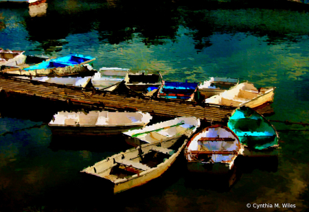 Painted Rowboats 