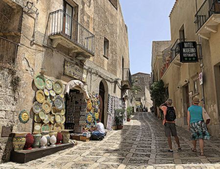 Exploring Erice, Italy