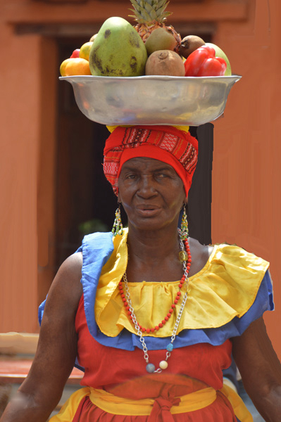 Lady in Cartagena