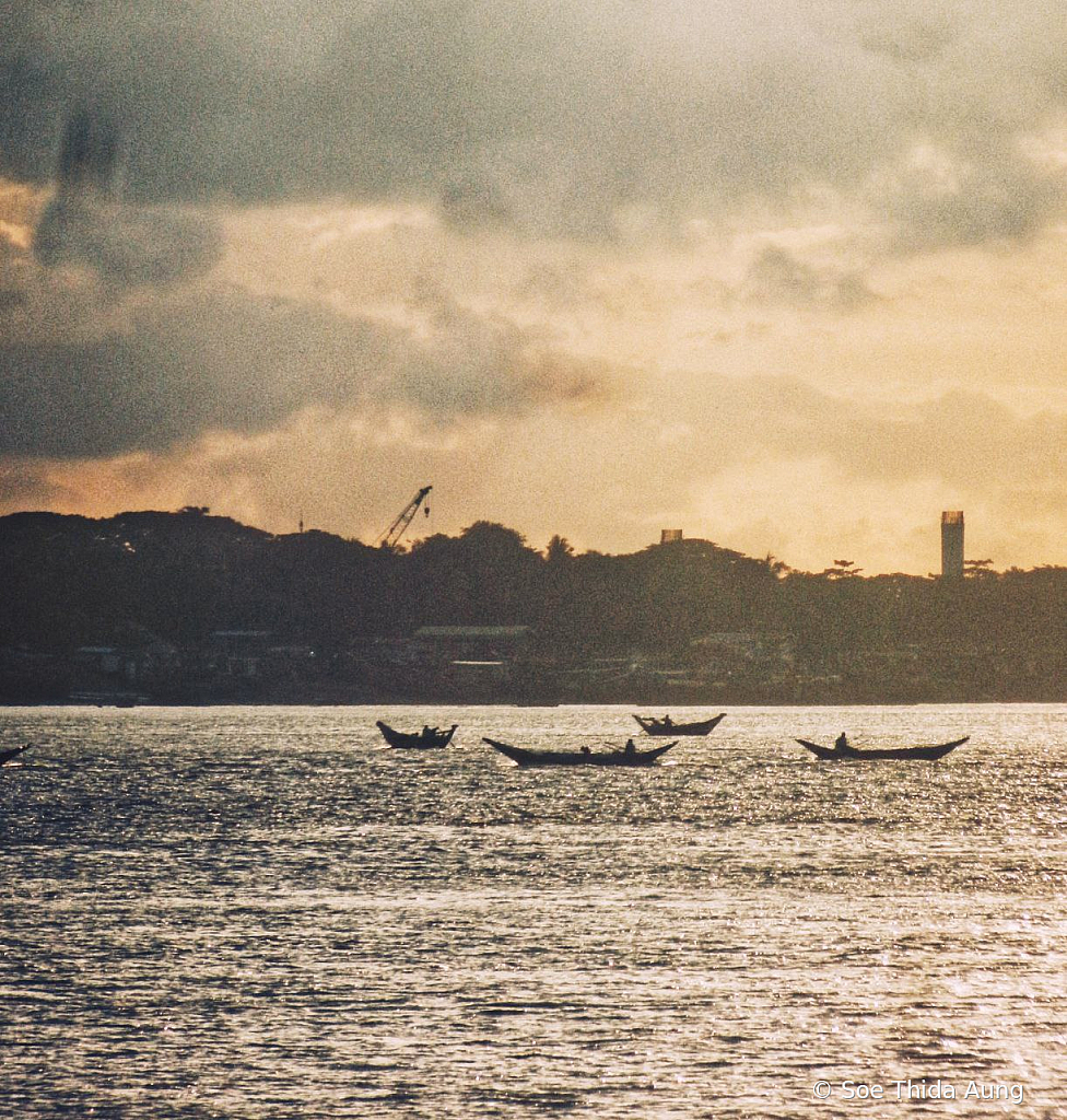 River Evening view 