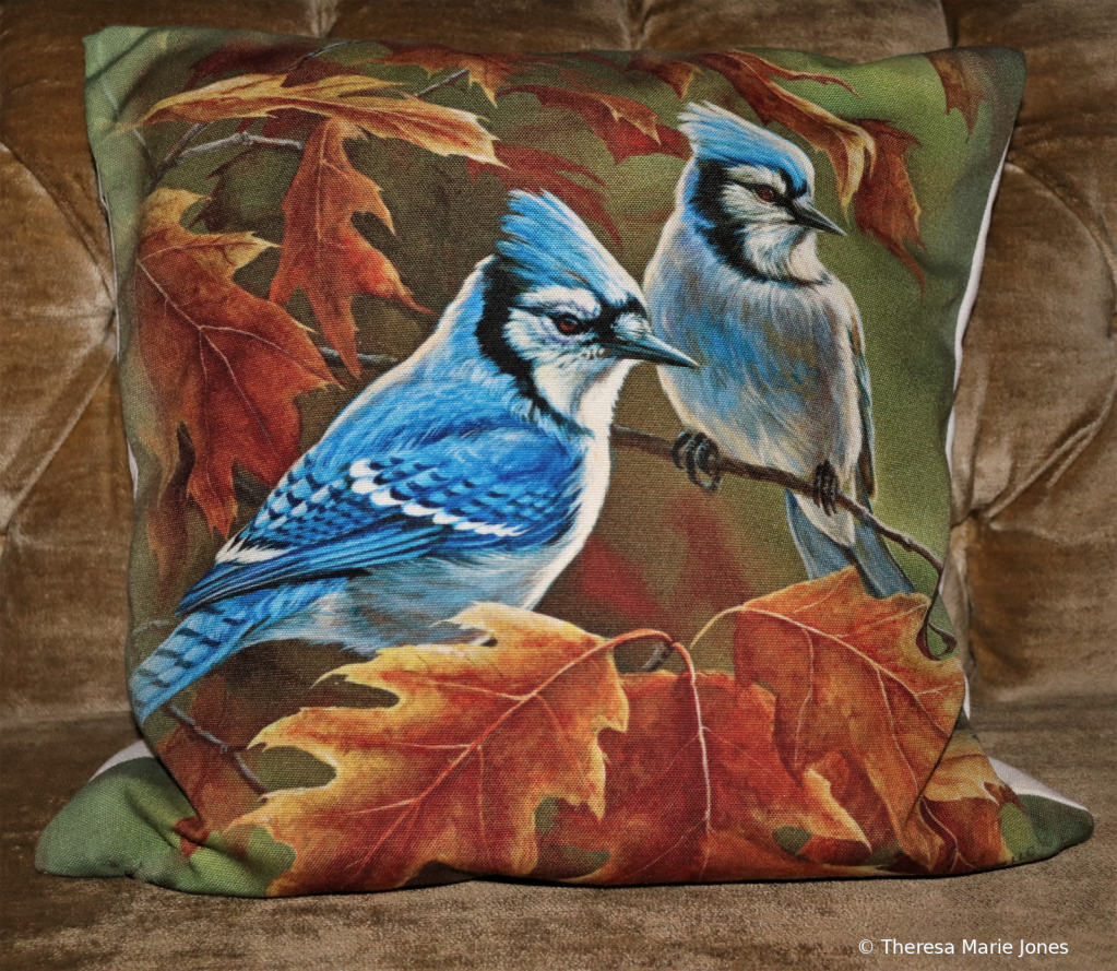 My Autumn Pillow - ID: 16024099 © Theresa Marie Jones