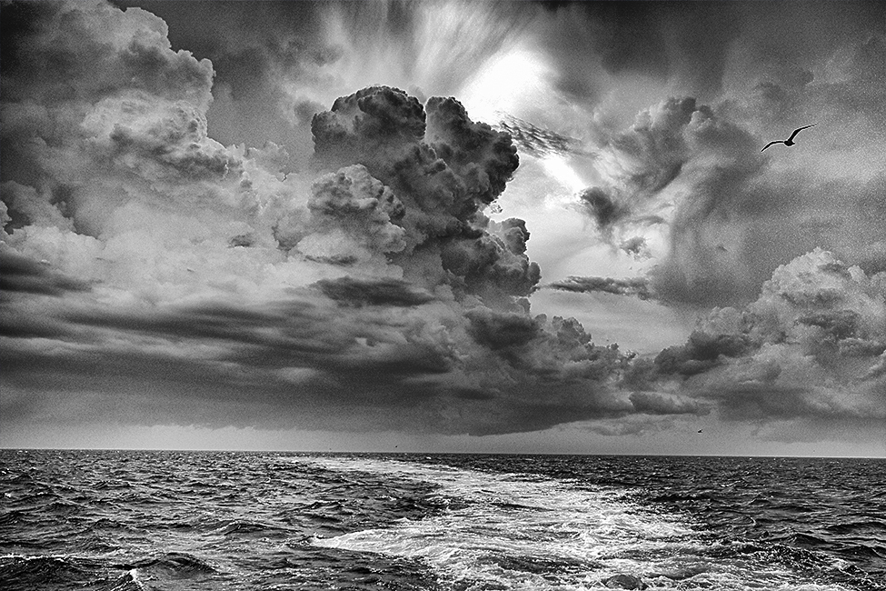 Approaching Thunderstorm - Pamlico Sound - ID: 16024012 © John D. Jones