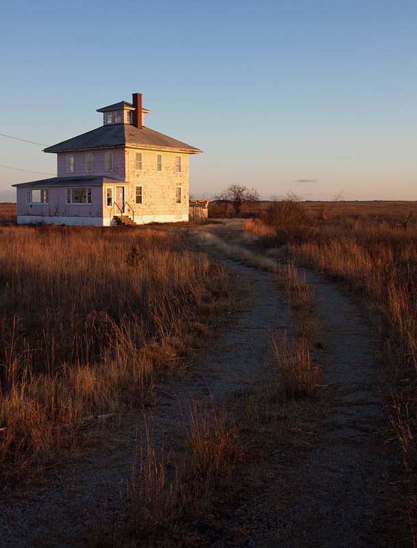 Plumb Island Pink House, MA 