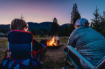 By the campfire