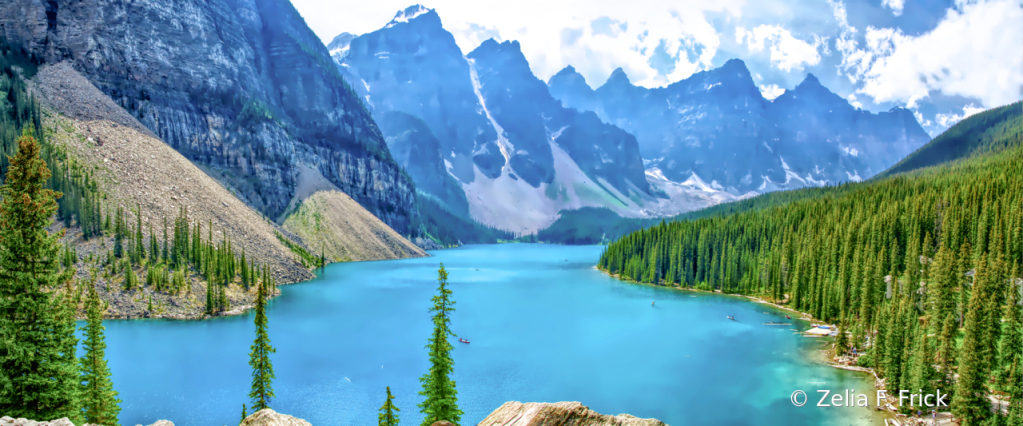 Moraine Lake - ID: 16026053 © Zelia F. Frick