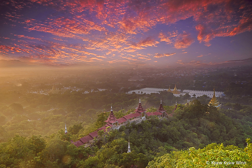 Clouds Over Mandalay Hill