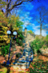 Outdoors stair ca...