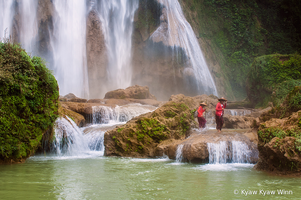 Return from Waterfall