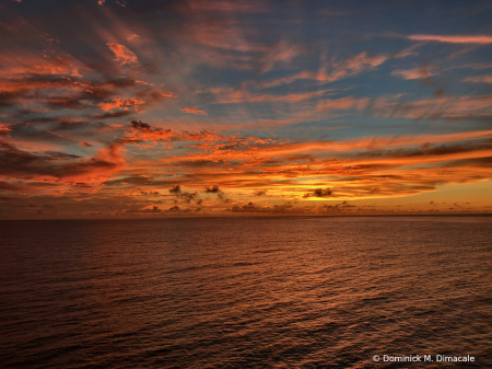 ~ ~ SUNSET IN THE CARIBBEAN~ ~  