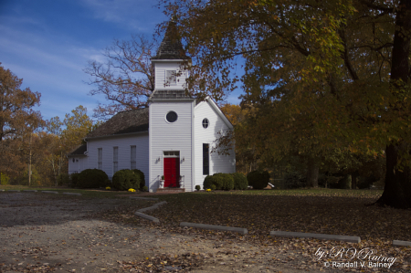 Anglican Church in the fall. . . 