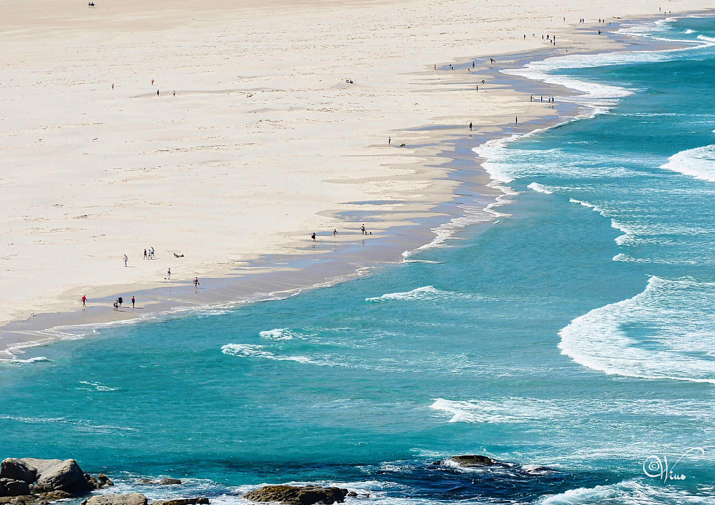 No beach for swimming - Cape Town