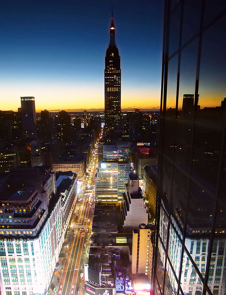 Sunrise on 34th Street, NYC