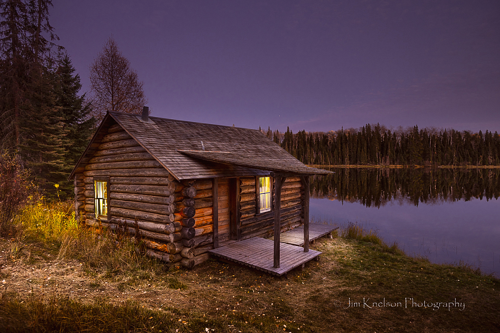 Grey Owl's Cabin - ID: 16031747 © Jim D. Knelson