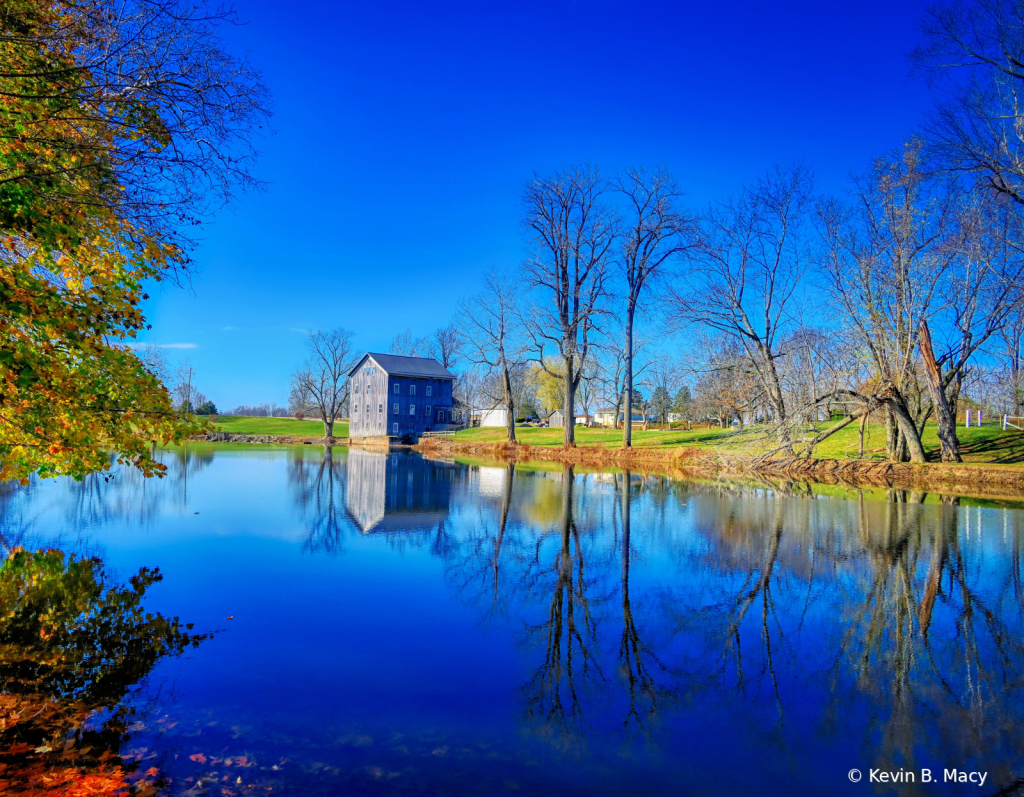 Fall at the Stockdale Mill - ID: 16031616 © Kevin B. Macy