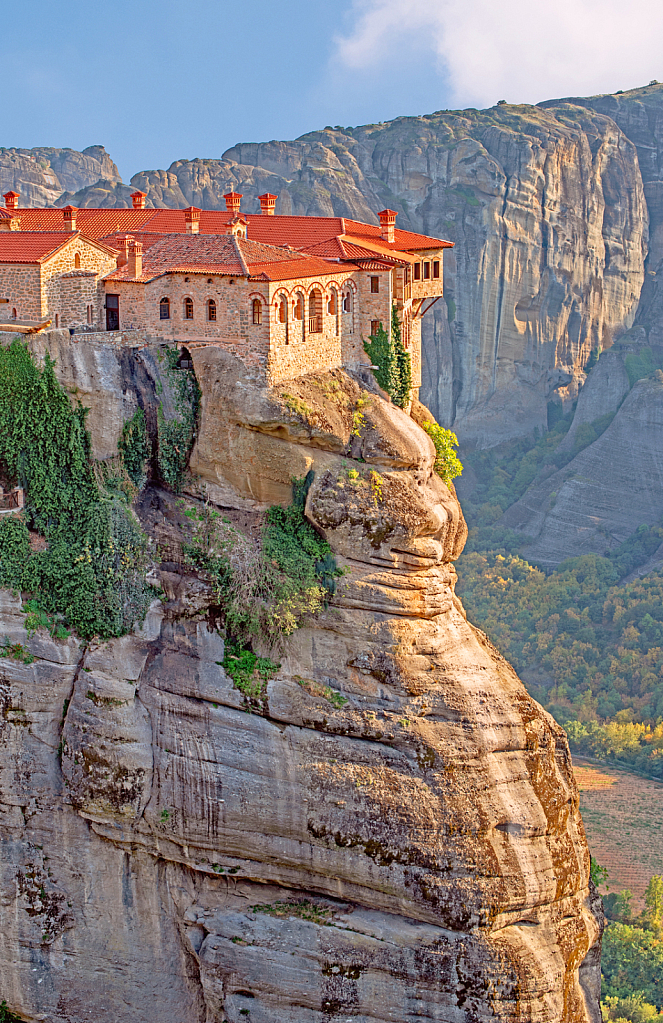 Monastery on top of the Rock. Meteora.