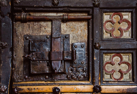 Ancient Oven Door