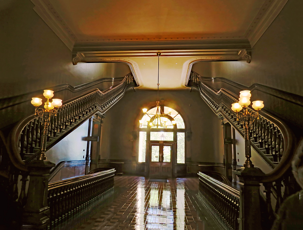 Stairways At Iowa State Capitol