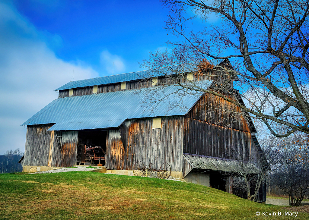 Interesting barn