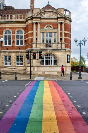 Rainbow Crossing, London