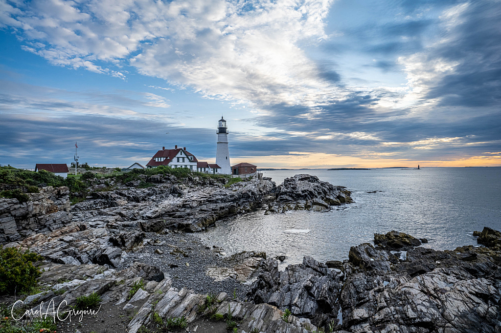 Portland Headlight Morning