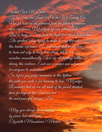 Poem & Sunset