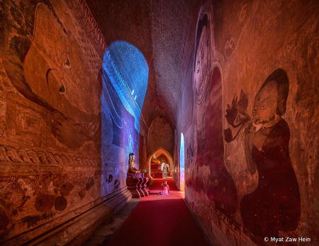 Wall paint of Bagan